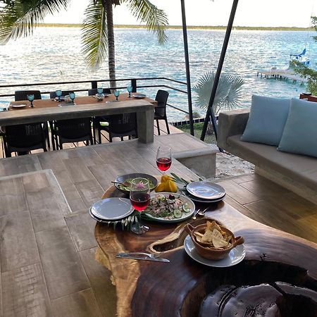 Casa Villa Real- Lagoon Acces And Stunning Views! Bacalar Exterior foto